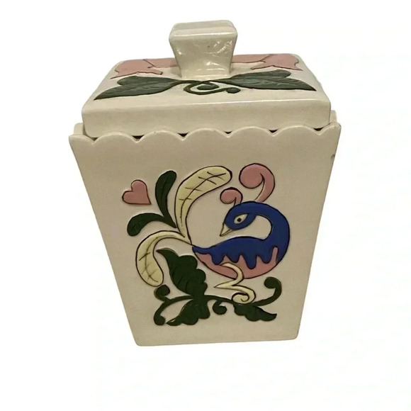 Vintage Palm Beach Style MCM Kitchen cookie Jar - Picture 1 of 9